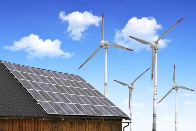 CLEANER ENERGY Solar and onshore wind farms