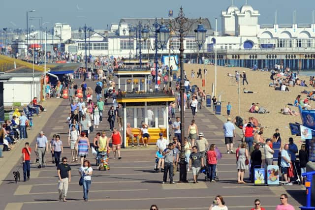 At the age of 32, Warren is just beginning to appreciate Southsea's delights