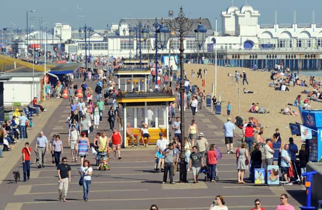 At the age of 32, Warren is just beginning to appreciate Southsea's delights