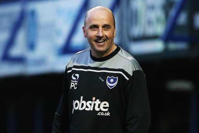 Pompey boss Paul Cook Picture: Joe Pepler