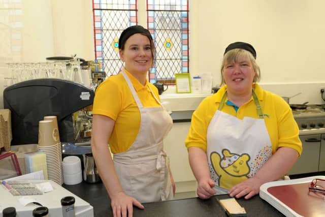 The Clock cafe managers Sharon Mead, left, and Maria Oram
Picture: Paul Jacobs (160143-12)