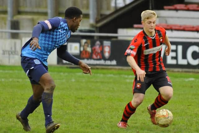 Petersfield Town are gunning for victory tonight. Picture: Malcolm Wells