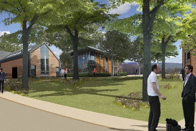 An artist's impression of Welborne
