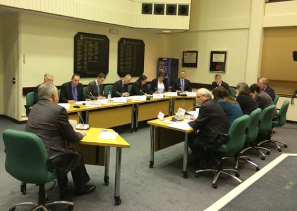 A special meeting of the executive of Fareham Borough Council last night, discussing whether to authorise a compulsory purchase order if necessary on Welborne, and to appoint a management company for the project 

Picture: Kimberley Barber