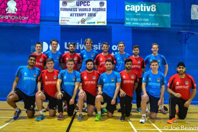 The University of Portsmouth Cricket Club, which played a game for 30hrs 39mins and 27secs Picture: Joe Beavis