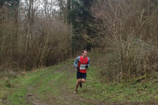 Patrick Stephenson, of Denmead Striders, in action in the Meon Valley Plod. Picture: James Sharman