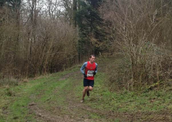 Patrick Stephenson, of Denmead Striders, in action in the Meon Valley Plod. Picture: James Sharman