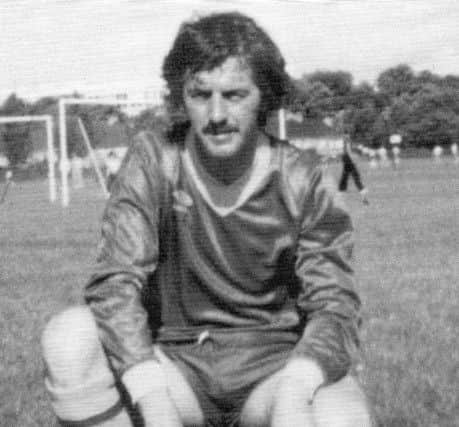 Michael still fit playing local football aged 37.