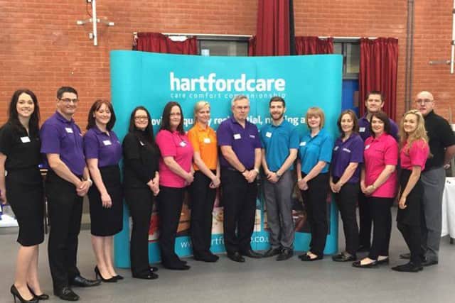 Staff at the new Hartford Court Care Home