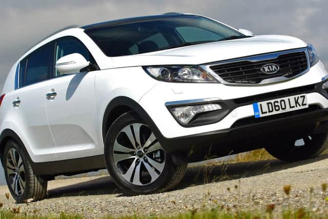 A Kia Sportage