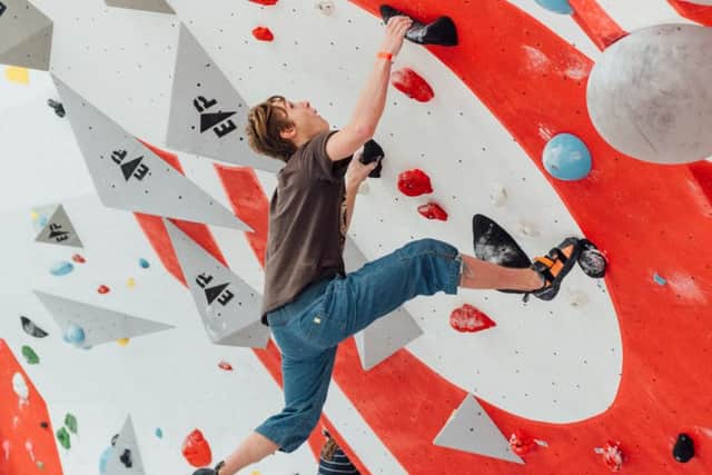 The Red Spider climbing wall in Fareham     Picture: Paul Alexander