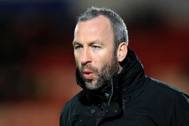 Cambridge United manager Shaun Derry