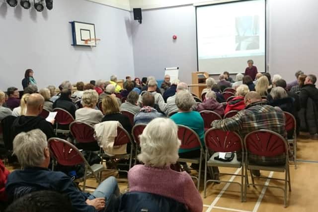 The audience at the Milton Neighbourhood Forum in Portsmouth