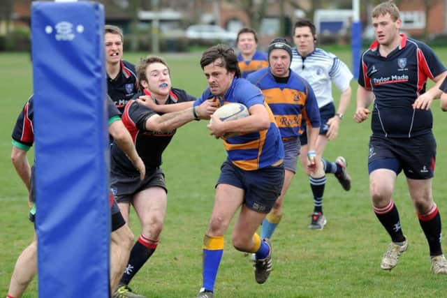 Alex Duncombe will return at outside-half for Gosport & Fareham.  Picture: Paul Jacobs (102962-6)