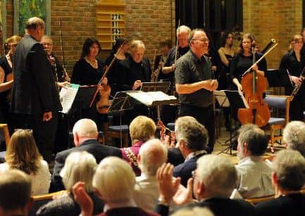 The Portsmouth Philharmonic perform at a charity concert at the United Reformed Church in Fareham
in 2014