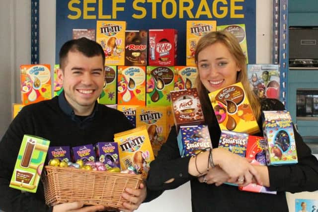 Eggs donated at Access Self-Storage in Portsmouth