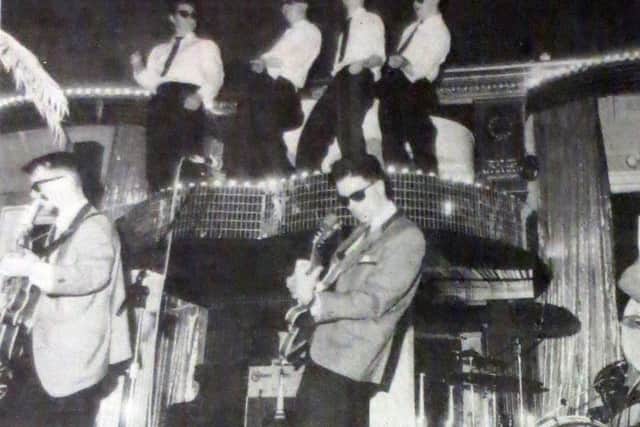 Emptifish performing in their '80s heyday