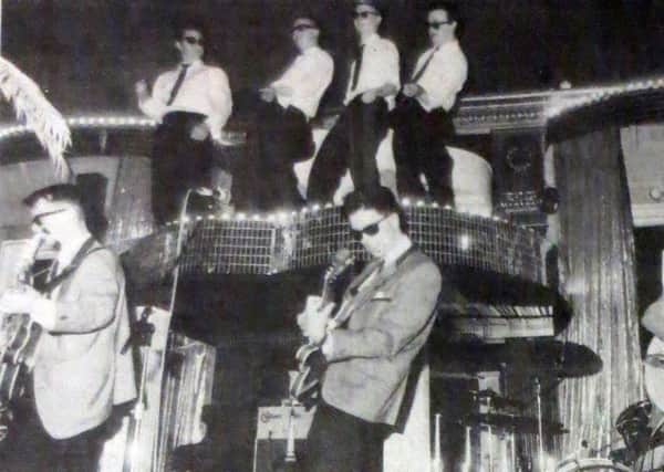 Emptifish performing in their '80s heyday