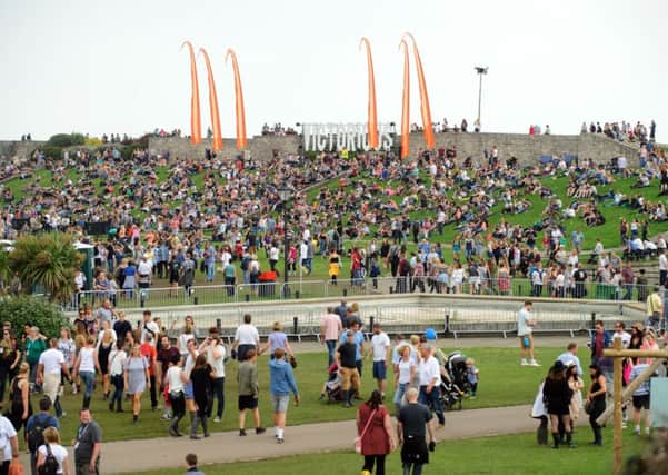 Crowds at last year's Victorious Festival