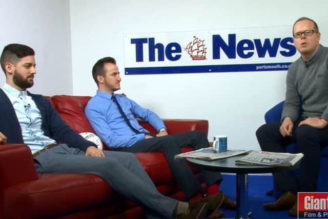 The Pompey Talk panel