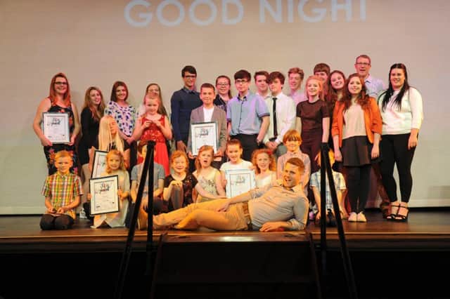 June 2014: Young people from across the Portsmouth area attend The News Youth Awards which was held at the Kings Theatre in Southsea.