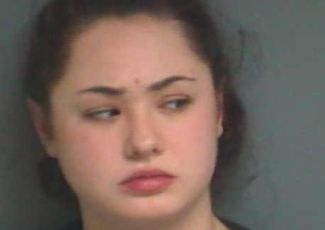 Sugar Network memebr Angel McKay, 17, of Sydenham Hill, London pleaded guilty to conspiracy to supply class A drugs on January 18. She was handed a 32-month detention order. Picture: Hampshire police