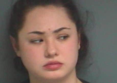Sugar Network memebr Angel McKay, 17, of Sydenham Hill, London pleaded guilty to conspiracy to supply class A drugs on January 18. She was handed  a 32-month detention order. Picture: Hampshire police