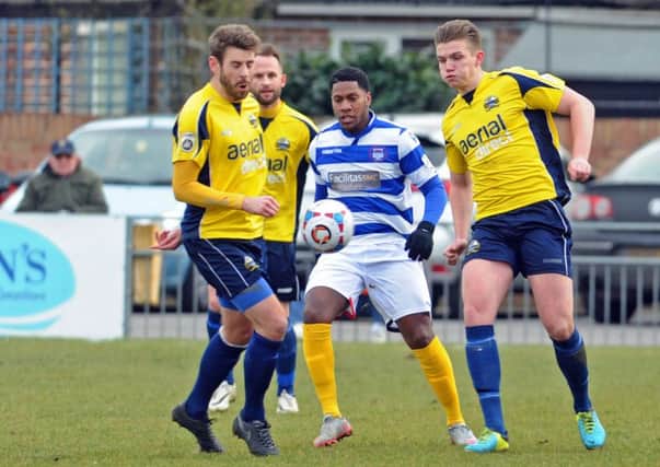 The Gosport Borough players should plenty of character during today's game against Oxford City Picture: Ian Hargreaves