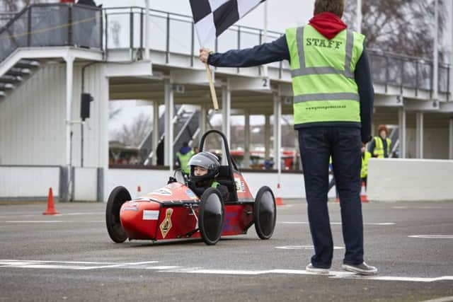 The Cop Car Project, at Goodwood, which the Gosport team won