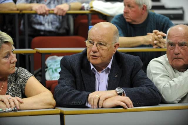 Syd Rapson, centre, warns of 'civil war' within the city Labour Party