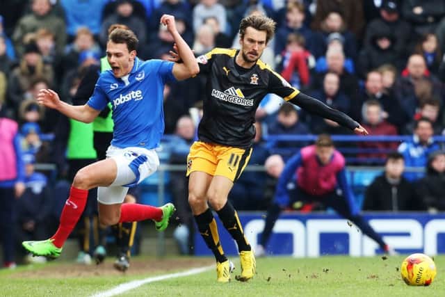 Kal Naismith in action against Cambridge United Picture: Joe Pepler