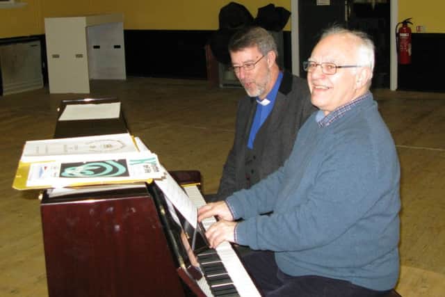 Canon Tom Kennar is leading the way in recruiting new members for the Solent Male Voice Choir