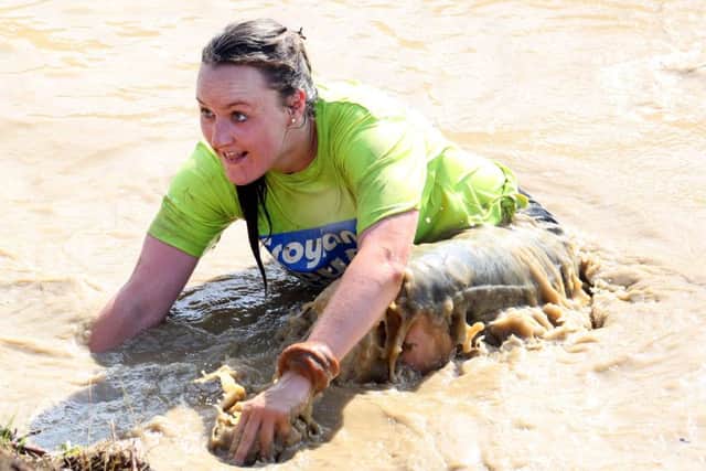 This is what Ashley has got to look forward to when she tackles a Tough Mudder