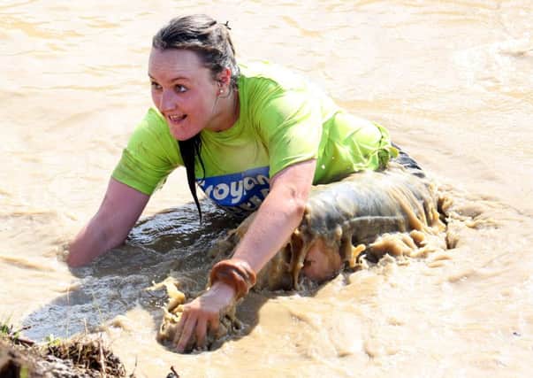 This is what Ashley has got to look forward to when she tackles a Tough Mudder