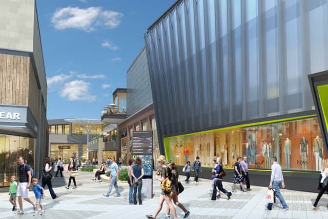 One impression of what a redeveloped shopping centre at the heart of Portsmouth could look like.