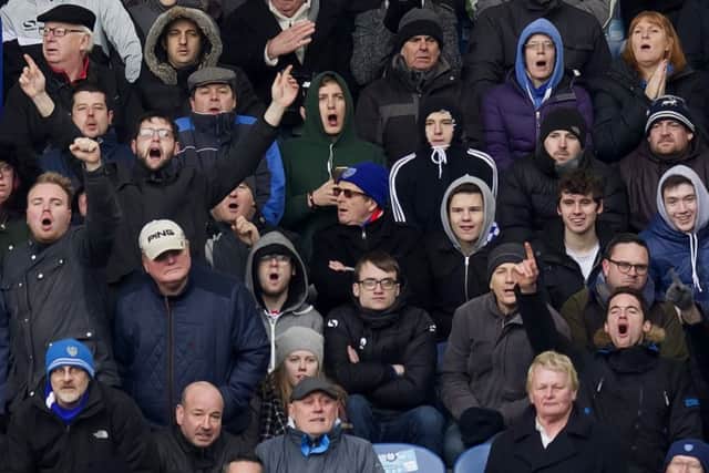 The Pompey fans will be out in force again at St James Park Picture: Joe Pepler