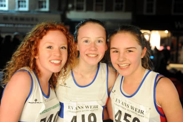 Left to right: Bo Sansom, Anya Pigden and Mia Billins