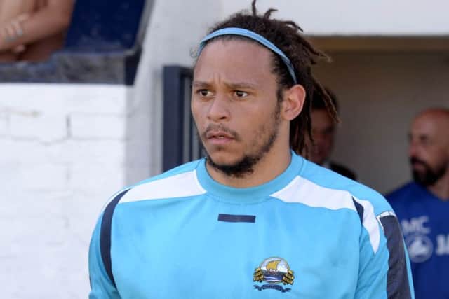 Nathan Ashmore kept a clean sheet despite a barrage from Bath City. Picture: Paul Jacobs (151036-14)