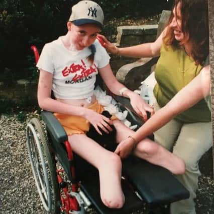 Clare in recovery after spending six months in intensive care. Her family were repeatedly told she wouldn't survive and her life-support machine was nearly switched off.