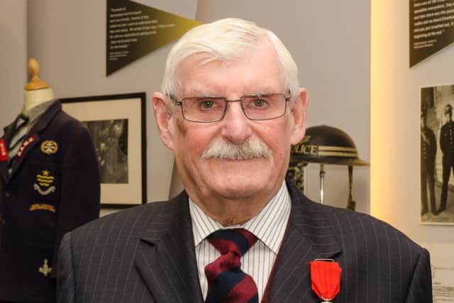 Second World War veteran Bernard Cresswell