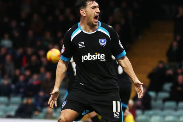 Pompey attacking midfielder Gary Roberts Picture: Joe Pepler