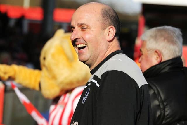Pompey boss Paul Cook Picture: Joe Pepler