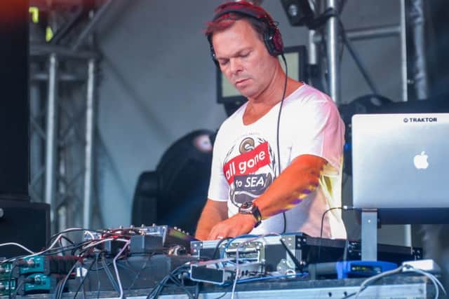 Pete Tong at Mutiny in the Park in Victoria Park, Portsmouth in 2014