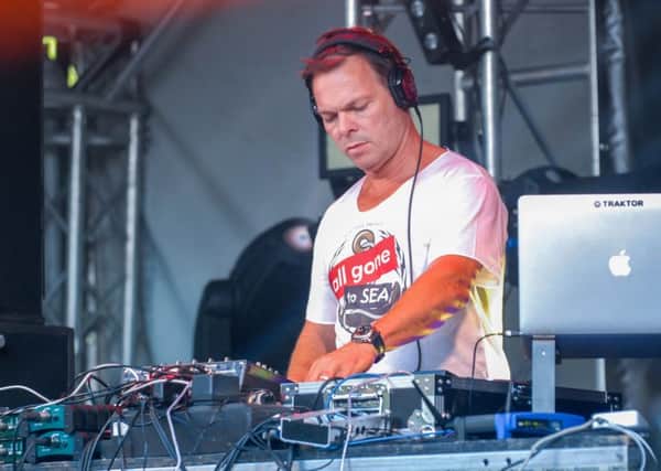 Pete Tong at Mutiny in the Park in Victoria Park, Portsmouth in 2014