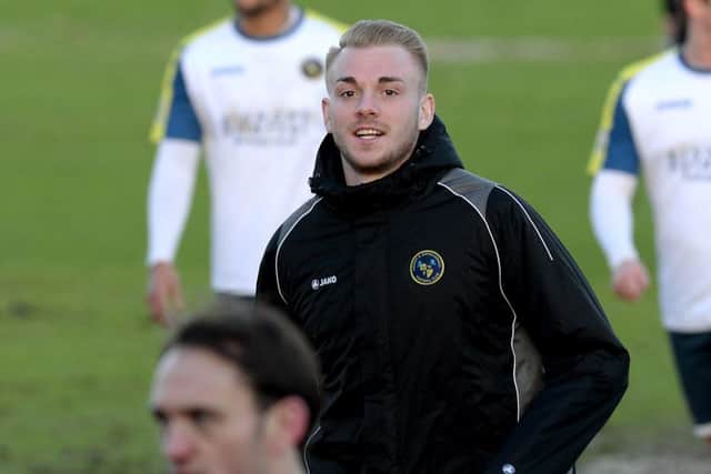 Jack Whatmough had a spell on loan at the Hawks. Picture: Paul Jacobs (160012-20)