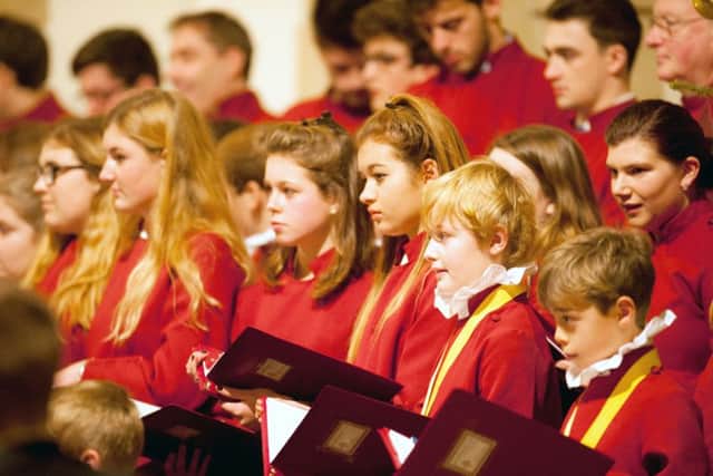 Portsmouth Cathedral Youth Choir at last year's Festivities