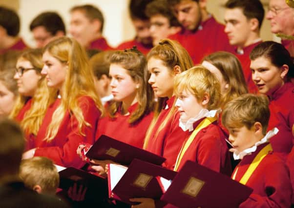 Portsmouth Cathedral Youth Choir at last year's Festivities