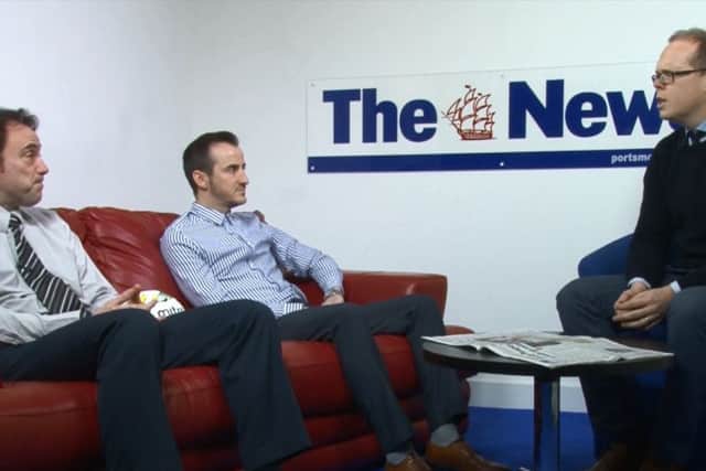 The Pompey Talk panel