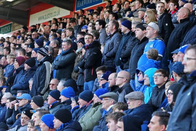The Fratton faithful travel to Accrington tonight