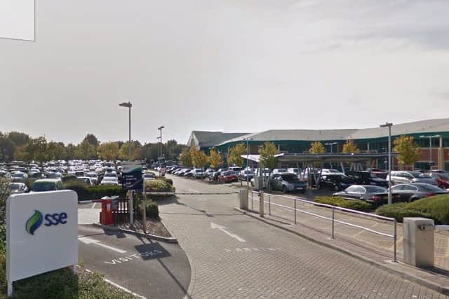 SSE's base in Penner Road, Havant  Picture: Google